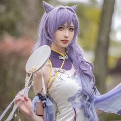 Cosplay Shop -Cosplay Shop KeqingfromGenshinImpactCheongsamCosplayCostume