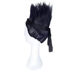 Kisame Hoshigaki From Naruto Halloween Black Blue Cosplay Wig -Cosplay Shop KisameHoshigakifromNarutoHalloweenBlackBlueCosplayWig 3