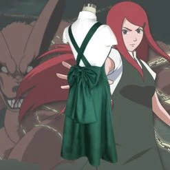 Kushina Uzumaki From Naruto Halloween Cosplay Costume -Cosplay Shop KushinaUzumakifromNarutoHalloweenCosplayCostume 3
