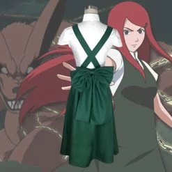 Kushina Uzumaki From Naruto Halloween Cosplay Costume -Cosplay Shop KushinaUzumakifromNarutoHalloweenCosplayCostume 4