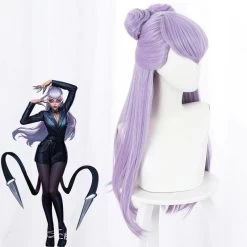 League Of Legends LOL 2020 KDA K/DA Evelynn Purple Cosplay Wig -Cosplay Shop LeagueOfLegendsLOL2020KDAKDAEvelynnPurpleCosplayWig 3