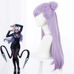 League Of Legends LOL 2020 KDA K/DA Evelynn Purple Cosplay Wig -Cosplay Shop LeagueOfLegendsLOL2020KDAKDAEvelynnPurpleCosplayWig 4