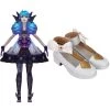 League Of Legends LOL Gwen White Cosplay Shoes -Cosplay Shop LeagueOfLegendsLOLGwenWhiteCosplayShoes