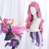 League Of Legends LOL The Starry-Eyed Songstress Seraphine Pink Cosplay Wig -Cosplay Shop LeagueOfLegendsLOLTheStarry EyedSongstressSeraphinePinkCosplayWig