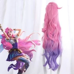 League Of Legends LOL The Starry-Eyed Songstress Seraphine Pink Cosplay Wig 9 League Of Legends LOL The Starry-Eyed Songstress Seraphine Pink Cosplay Wig -Cosplay Shop LeagueOfLegendsLOLTheStarry EyedSongstressSeraphinePinkCosplayWig 4