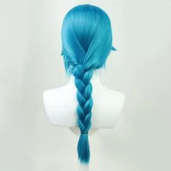League Of Legends LOL Arcane Young Jinx Powder Blue Cosplay Wig -Cosplay Shop LeagueofLegendsLOLArcaneYoungJinxPowderBlueCosplayWig 4