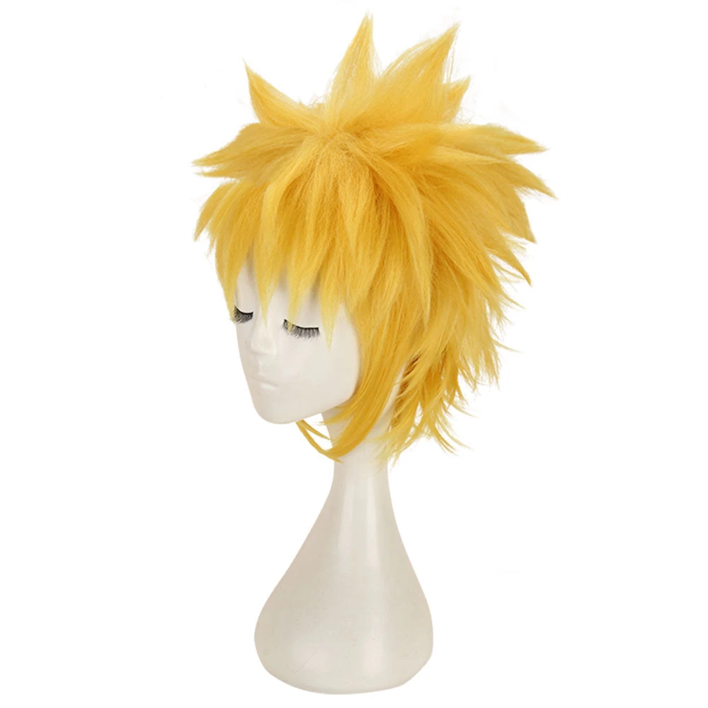 Minato Namikaze From Naruto Halloween Golden Cosplay Wig 5 Minato Namikaze From Naruto Halloween Golden Cosplay Wig - Image 3