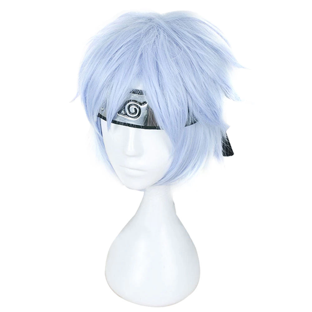 Mitsuki From Naruto Boruto Halloween Blue Cosplay Wig 5 Mitsuki From Naruto Boruto Halloween Blue Cosplay Wig - Image 3