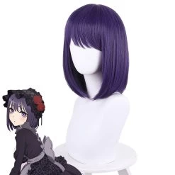 My Dress-Up Darling Sono Bisque Doll Wa Koi Wo Suru Kitagawa Marin Purple Cosplay Wig -Cosplay Shop MyDress UpDarlingSonoBisqueDollWaKoiWoSuruKitagawaMarinPurpleCosplayWig 4