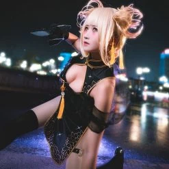 My Hero Academia Boku No Hero Akademia Himiko Toga Cheongsam Halloween Cosplay Costume -Cosplay Shop MyHeroAcademiaBokunoHeroAkademiaHimikoTogaCheongsamHalloweenCosplayCostume 4