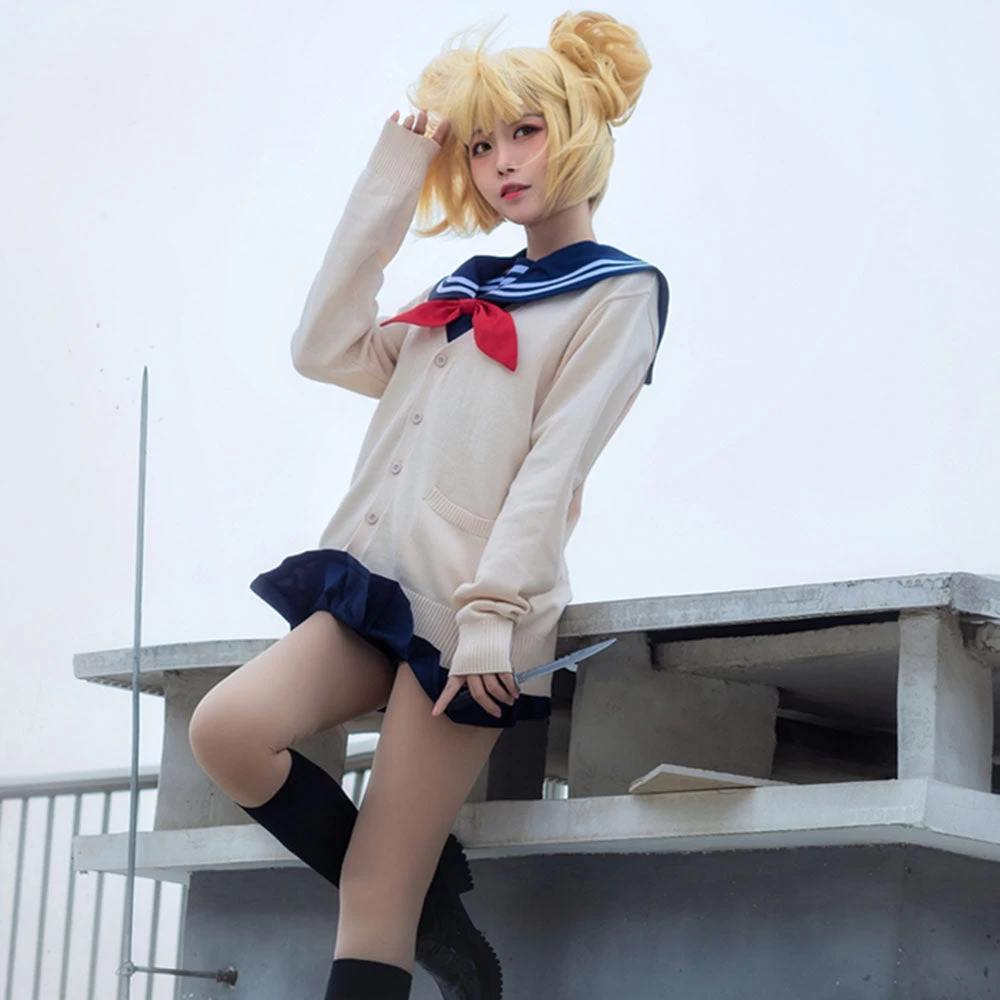 My Hero Academia Boku No Hero Akademia Himiko Toga Cosplay Costume 4 My Hero Academia Boku No Hero Akademia Himiko Toga Cosplay Costume - Image 2