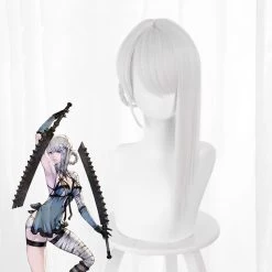 NIER Replicant Gestalt Kaine Silver Cosplay Wig