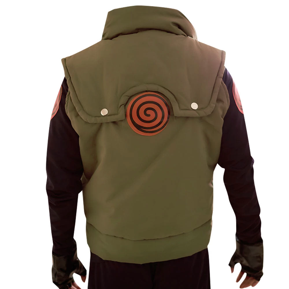 Naruto Kakashi Hinata Sakura Shikamaru Nara Vest Cosplay Costume 3 Naruto Kakashi Hinata Sakura Shikamaru Nara Vest Cosplay Costume