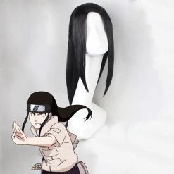 Neji Hyuga Neji Hyuuga From Naruto Halloween Black Cosplay Wig