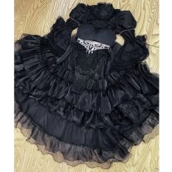 NieR: Automata 2B YoRHa No.2 Type B White Black Wedding Dress Cosplay Costume - Size Customization -Cosplay Shop NieRAutomata2BYoRHaNo.2TypeBWhiteBlackWeddingDressCosplayCostume 7