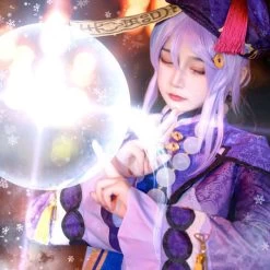 Qiqi From Genshin Impact Halloween Cosplay Costume -Cosplay Shop QiqifromGenshinImpactHalloweenCosplayCostume 2