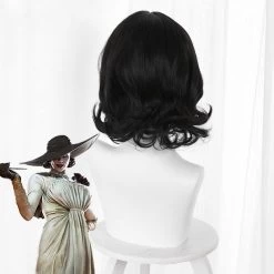 Resident Evil 8 Village Alcina Dimitrescu Vampire Lady Dimitrescu Black Cosplay Wig -Cosplay Shop ResidentEvil8VillageAlcinaDimitrescuVampireLadyDimitrescuBlackCosplayWig 5