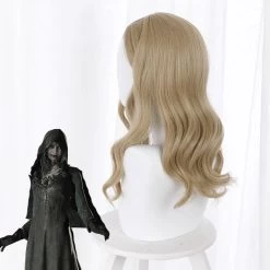 Resident Evil 8 Village Vampire Daughters Bela Daniela Cassandra Dimitrescu Golden Cosplay Wig 8 Resident Evil 8 Village Vampire Daughters Bela Daniela Cassandra Dimitrescu Golden Cosplay Wig -Cosplay Shop ResidentEvil8VillageVampireDaughtersBelaDanielaCassandraDimitrescuGoldenCosplayWig 3
