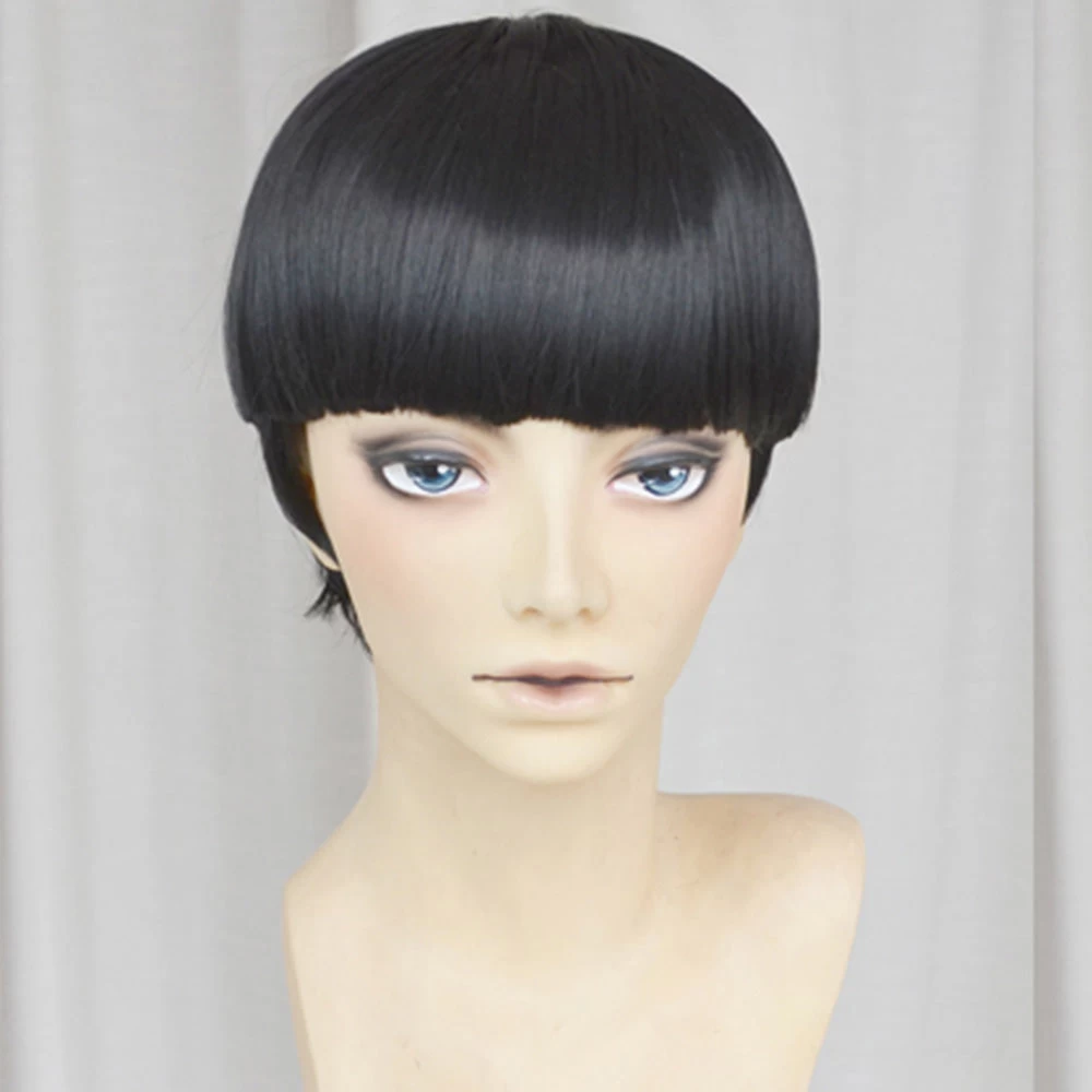 Rock Lee From Naruto Halloween Black Cosplay Wig 4 Rock Lee From Naruto Halloween Black Cosplay Wig - Image 2