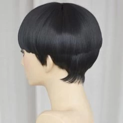 Rock Lee From Naruto Halloween Black Cosplay Wig 10 Rock Lee From Naruto Halloween Black Cosplay Wig -Cosplay Shop RockLeefromNarutoHalloweenBlackCosplayWig 3