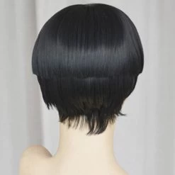 Rock Lee From Naruto Halloween Black Cosplay Wig 11 Rock Lee From Naruto Halloween Black Cosplay Wig -Cosplay Shop RockLeefromNarutoHalloweenBlackCosplayWig 4