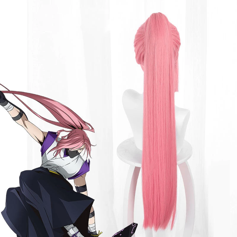 SK8 The Infinity SK∞ Cherry Blossom Kaoru Sakurayashiki Pink Cosplay Wig 8 SK8 The Infinity SK∞ Cherry Blossom Kaoru Sakurayashiki Pink Cosplay Wig - Image 6