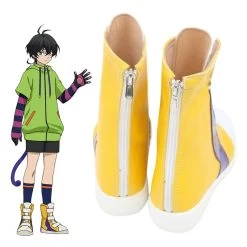 SK8 The Infinity SK∞ Miya Chinen Golden Shoes Cosplay Boots -Cosplay Shop SK8theInfinitySK MiyaGoldenShoesCosplayBoots 4