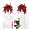 SK8 The Infinity SK∞ Kyan Reki Red Cosplay Wig 2 SK8 The Infinity SK∞ Kyan Reki Red Cosplay Wig -Cosplay Shop SK8theInfinitySK RekiRedCosplayWig