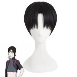 Sai From Naruto Halloween Black Cosplay Wig