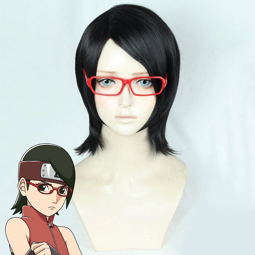 Sarada Uchiha From Boruto: Naruto Next Generations Halloween Golden Cosplay Wig 3 Sarada Uchiha From Boruto: Naruto Next Generations Halloween Golden Cosplay Wig
