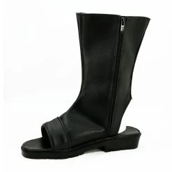 Sasuke Uchiha From Naruto Boruto Halloween Black Shoes Cosplay Boots -Cosplay Shop SasukeUchihafromNarutoBorutoHalloweenBlackShoesCosplayBoots 3