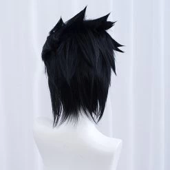 Sasuke Uchiha From Naruto Halloween Black Cosplay Wig -Cosplay Shop SasukeUchihafromNarutoHalloweenBlackCosplayWig 4