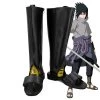 Sasuke Uchiha From Naruto Halloween Black Shoes Cosplay Boots -Cosplay Shop SasukeUchihafromNarutoHalloweenBlackShoesCosplayBoots