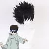 Shino Aburame From Naruto Halloween Black Cosplay Wig