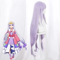 Sleepy Princess In The Demon Castle Princess Syalis Halloween Purple Cosplay Wig -Cosplay Shop SleepyPrincessintheDemonCastlePrincessSyalisHalloweenPurpleCosplayWig 4