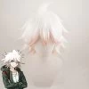 Super Danganronpa 2 Komaeda Nagito White Pink Cosplay Wig -Cosplay Shop SuperDanganronpa2KomaedaNagitoWhitePinkCosplayWig