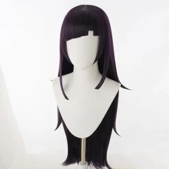 Super Danganronpa Dangan Ronpa 2 Mikan Tsumiki Halloween Purple Cosplay Wig -Cosplay Shop SuperDanganronpaDanganRonpa2MikanTsumikiHalloweenPurpleCosplayWig 3
