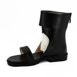 Temari From Naruto Halloween Black Cosplay Shoes -Cosplay Shop TemarifromNarutoHalloweenBlackCosplayShoes 3
