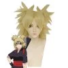 Temari From Naruto Halloween Golden Cosplay Wig -Cosplay Shop TemarifromNarutoHalloweenGoldenCosplayWig