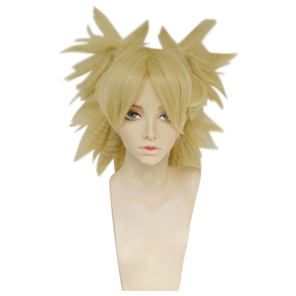 Temari From Naruto Halloween Golden Cosplay Wig 4 Temari From Naruto Halloween Golden Cosplay Wig - Image 2