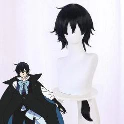 The Case Study Of Vanitas Anime Vanitas Black Cosplay Wig
