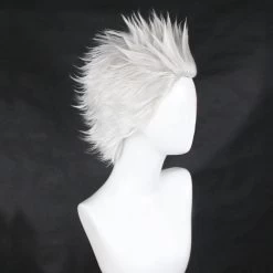 Tobirama Senju From Naruto Halloween Silver White Cosplay Wig -Cosplay Shop TobiramaSenjufromNarutoHalloweenSilverWhiteCosplayWig 3