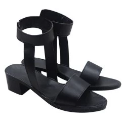 Tsunade From Naruto Halloween Black Cosplay Shoes -Cosplay Shop TsunadefromNarutoHalloweenBlackCosplayShoes 4