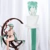 Vocaloid Hatsune Miku Shaohua Cheongsam Halloween Green Cosplay Wig -Cosplay Shop VocaloidHatsuneMikuShaohuaCheongsamHalloweenGreenCosplayWig