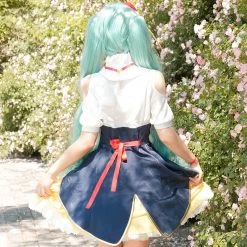 Vocaloid Hatsune Miku Snow White Halloween Cosplay Costume -Cosplay Shop VocaloidHatsuneMikuSnowWhiteHalloweenCosplayCostume 4