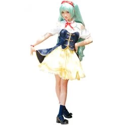 Vocaloid Hatsune Miku Snow White Halloween Cosplay Costume -Cosplay Shop VocaloidHatsuneMikuSnowWhiteHalloweenCosplayCostume 5