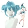 Vocaloid Hatsune Miku White Bunny Girl White Rabbit Blue Cosplay Wig -Cosplay Shop VocaloidHatsuneMikuWhiteBunnyGirlWhiteRabbitBlueCosplayWig