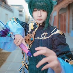 Xingqiu From Genshin Impact Halloween Cosplay Costume -Cosplay Shop XingqiufromGenshinImpactHalloweenCosplayCostume 2