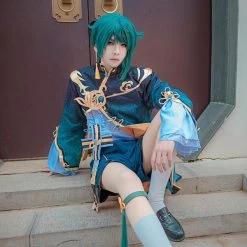 Xingqiu From Genshin Impact Halloween Cosplay Costume -Cosplay Shop XingqiufromGenshinImpactHalloweenCosplayCostume 5