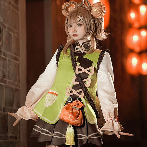 Yaoyao From Genshin Impact Halloween Cosplay Costume 4 Yaoyao From Genshin Impact Halloween Cosplay Costume - Image 2